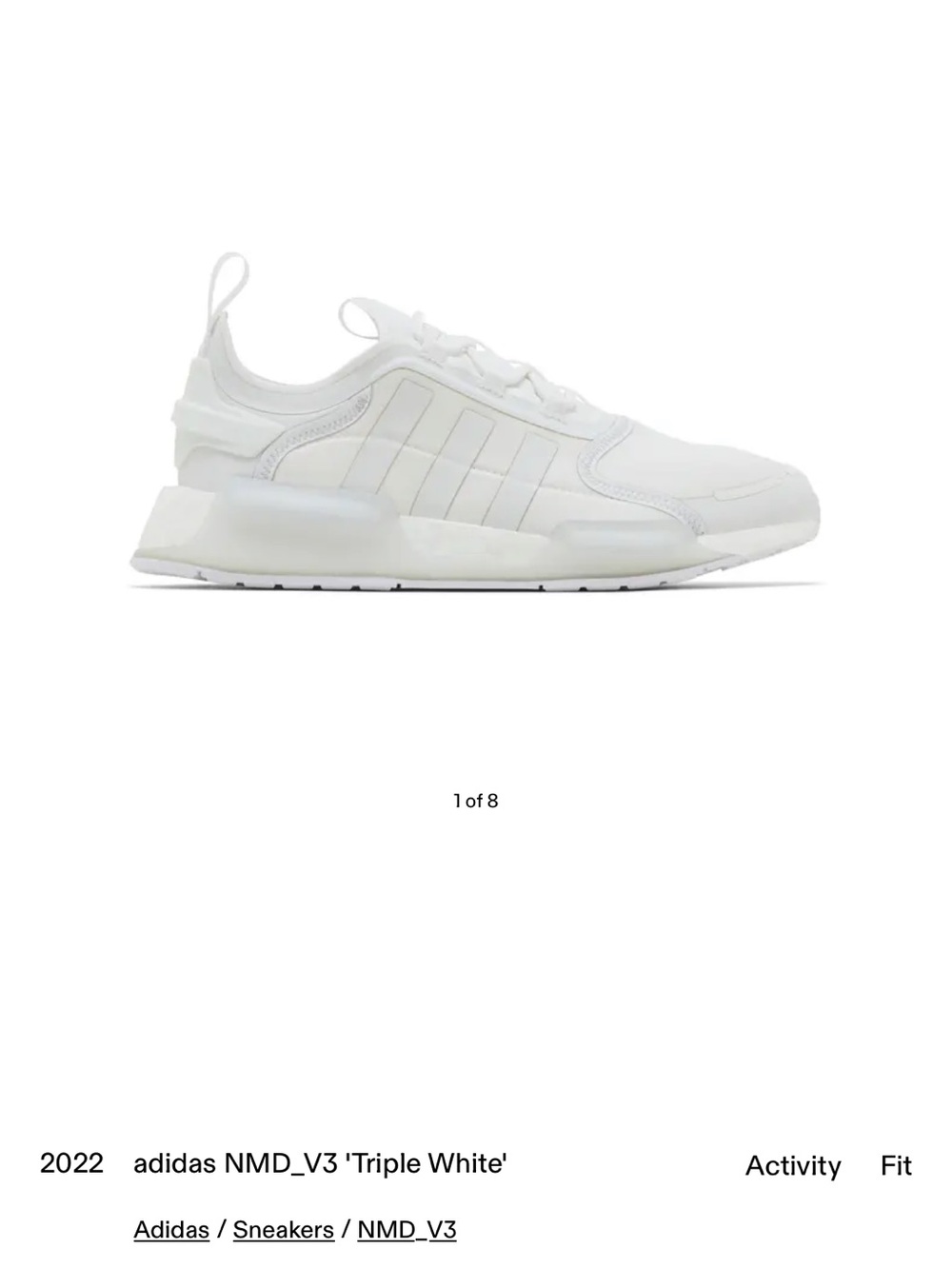 adidas Triple White Men’s Sneaker